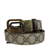 Gucci GG Buckle Belt Reversible Supreme