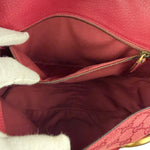 Gucci GG Vintage Pink Canvas Horsebit Shoulder Bag