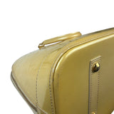 Louis Vuitton Yellow Monogram Vernis Alma Handbag