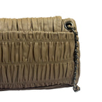 Prada Beige Nappa Leather Gaufre Chain Shoulder Bag