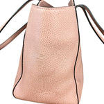 Gucci Pebbled Leather Swing Tote Pink