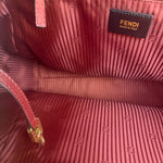 Fendi Red Leather 2Jours Handbag (Deterioration)