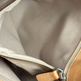 Coach Multicolor Leather Trim Signature Canvas Shoulder Bag