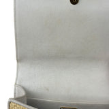 Prada Multicolor Velvet/Leather Trim Trompe L'oeil Cahier Crossbody Bag