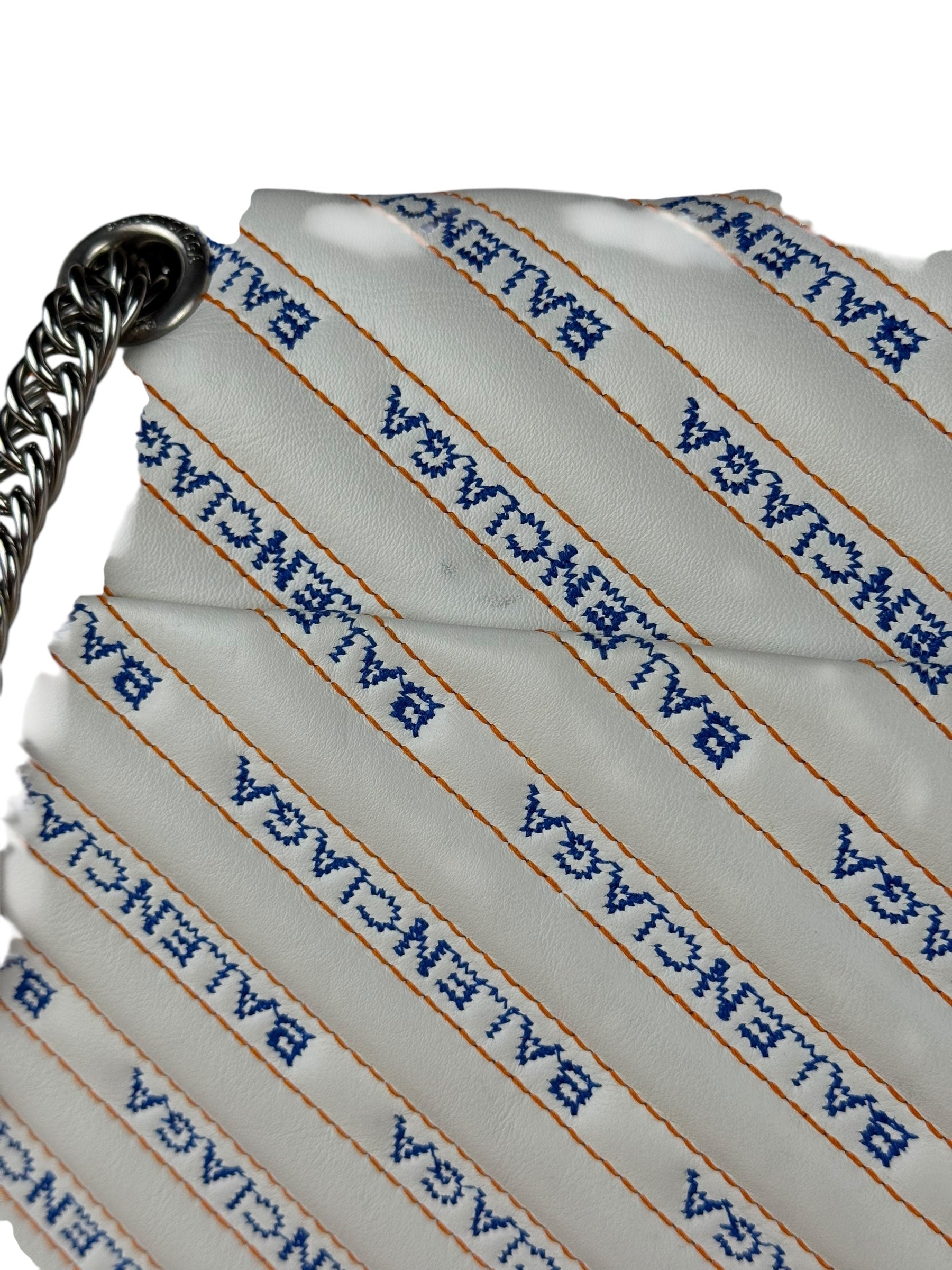 Balenciaga Calfskin Leather Souvenir Charm Bag w/ Dust Bag