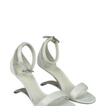 Alexander McQueen White Arc Calfskin Sandal