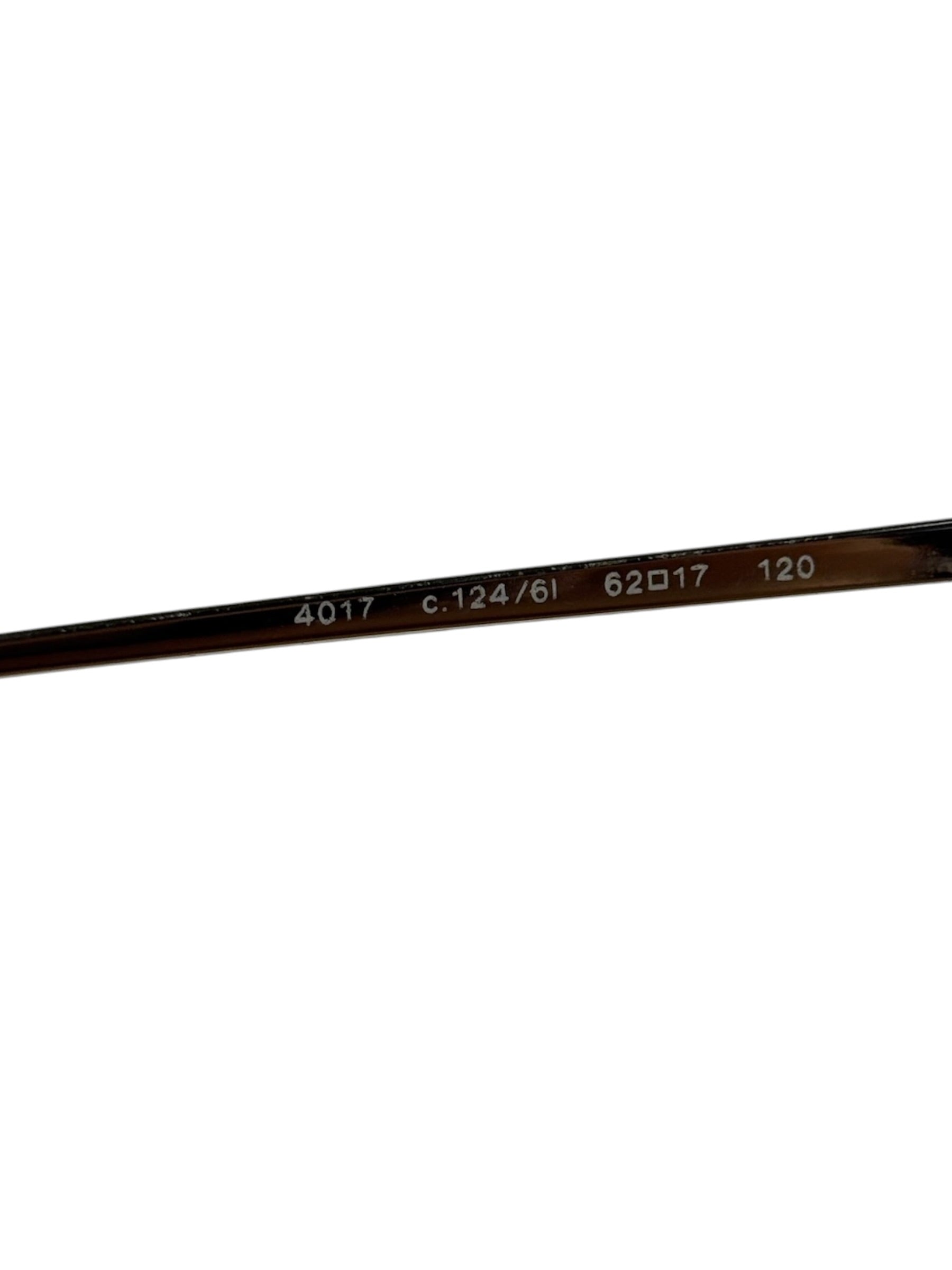 Chanel Y2k Silver Rimless 4017-D Sunglasses