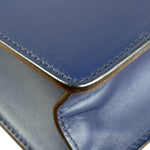 Gucci Navy Blue Sylvie Leather Crossbody Bag