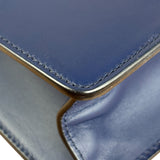 Gucci Navy Blue Sylvie Leather Crossbody Bag