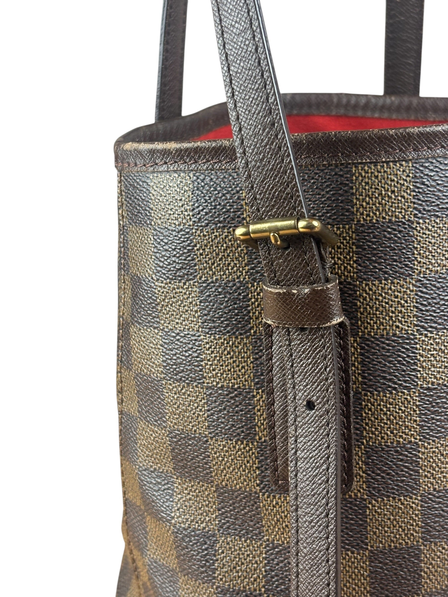 Louis Vuitton Damier Ebene Marais PM Bucket Bag