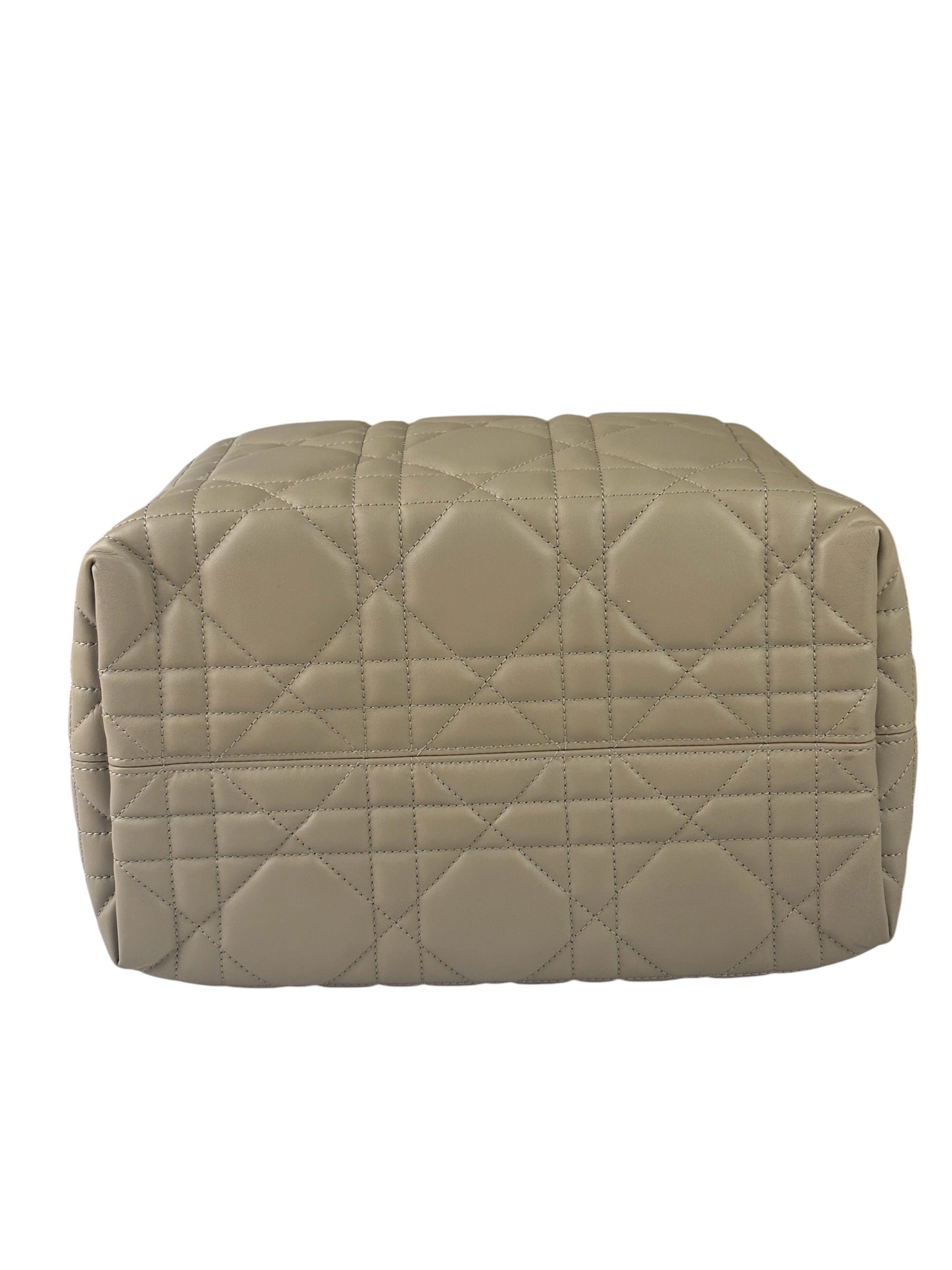 Christian Dior Calfskin Macrocannage Toujours Handbag