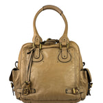 Chloe Brown Leather Paddington Shoulder Bag