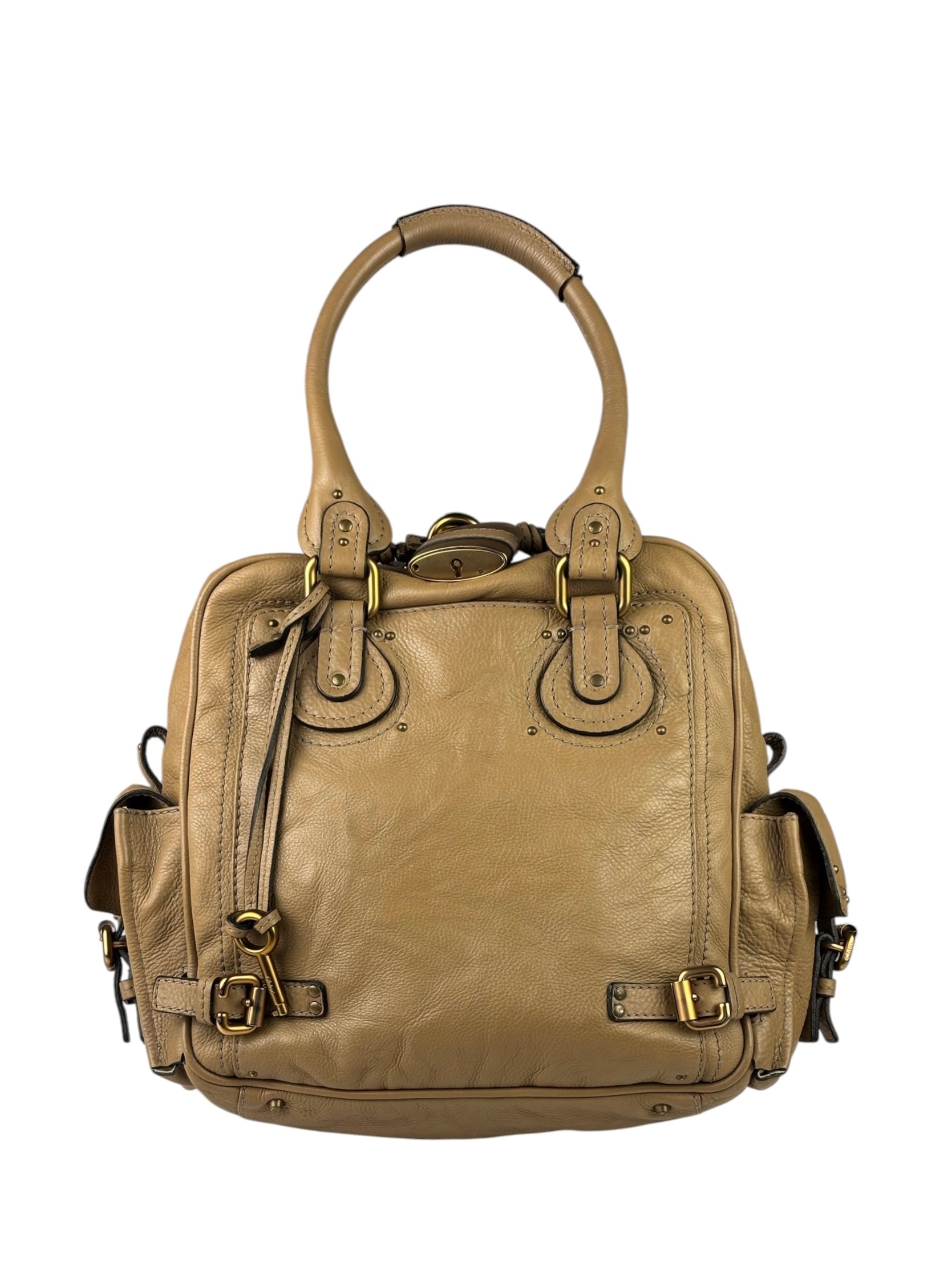 Chloe Brown Leather Paddington Shoulder Bag