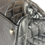Chanel Black Quilted Leather Tote Bag 2014