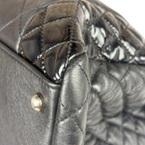Chanel Black Quilted Leather Tote Bag 2014