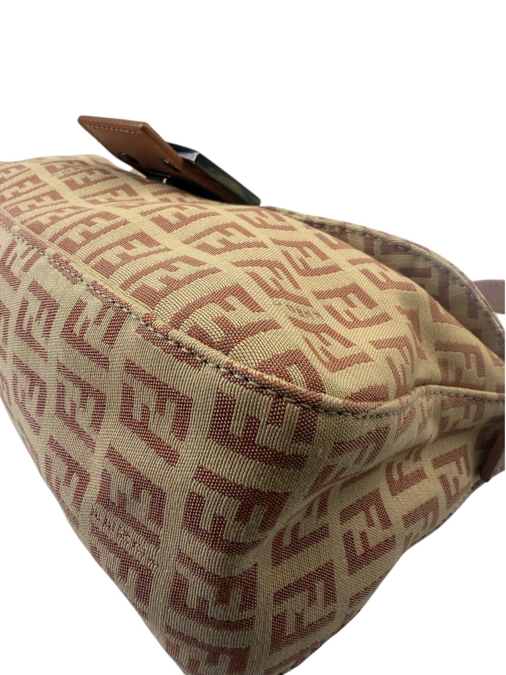 Fendi Mauve Zucchino Small Mama Baguette
