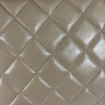 Chanel Beige Quilted Lambskin CC Trendy Bowling Bag 2017
