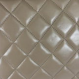 Chanel Beige Quilted Lambskin CC Trendy Bowling Bag 2017
