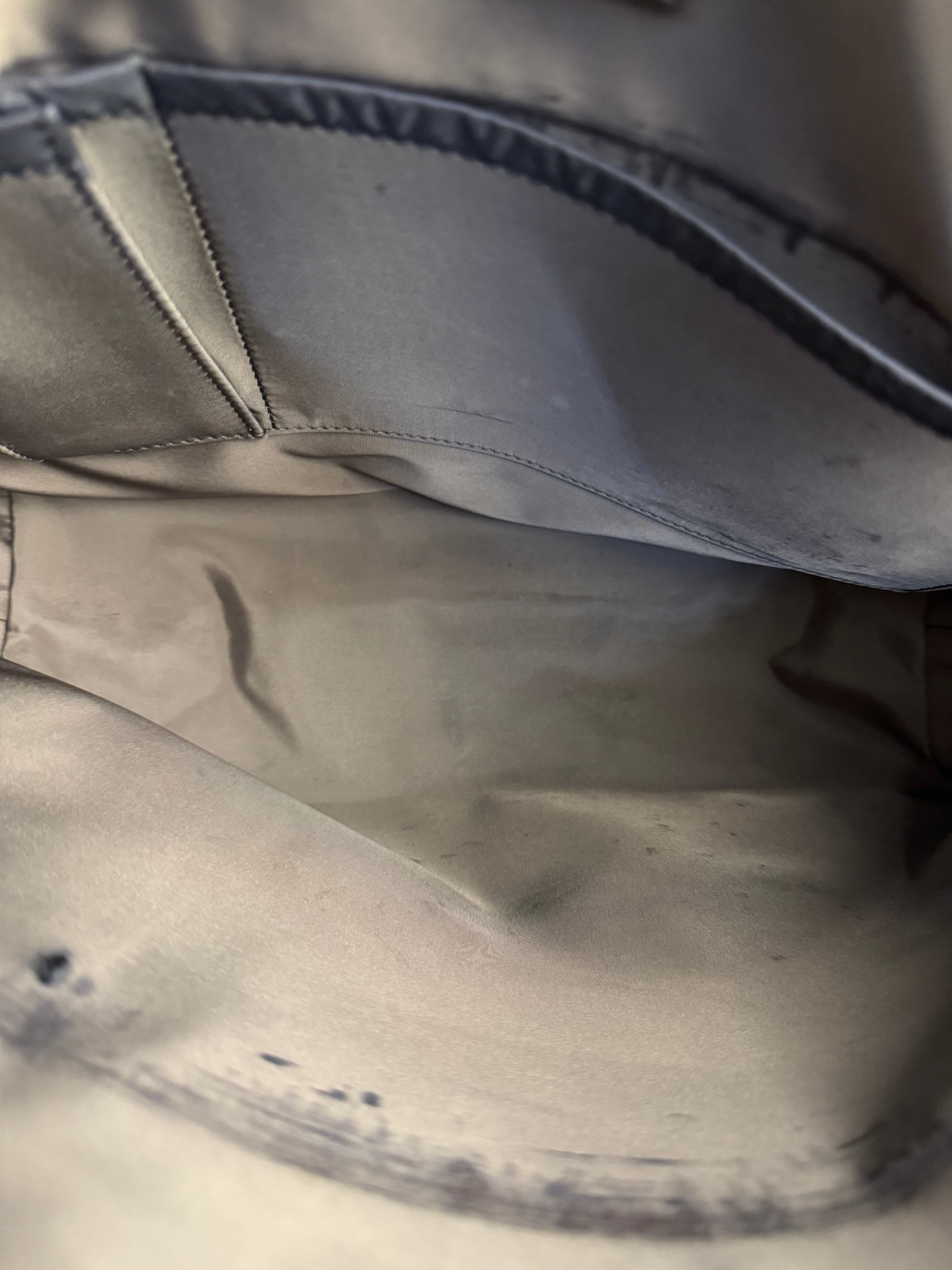 Louis Vuitton Black Damier Geant Flap Messenger