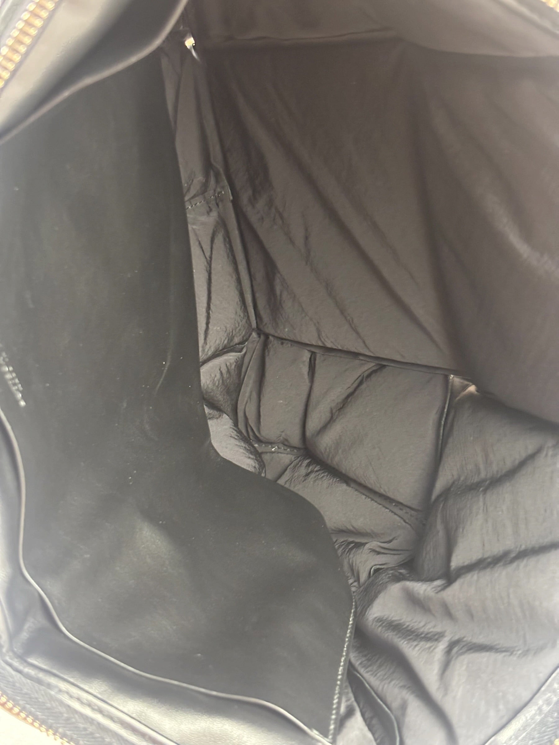 Bottega Veneta Black Leather Maxi Intrecciato Padded Pouch