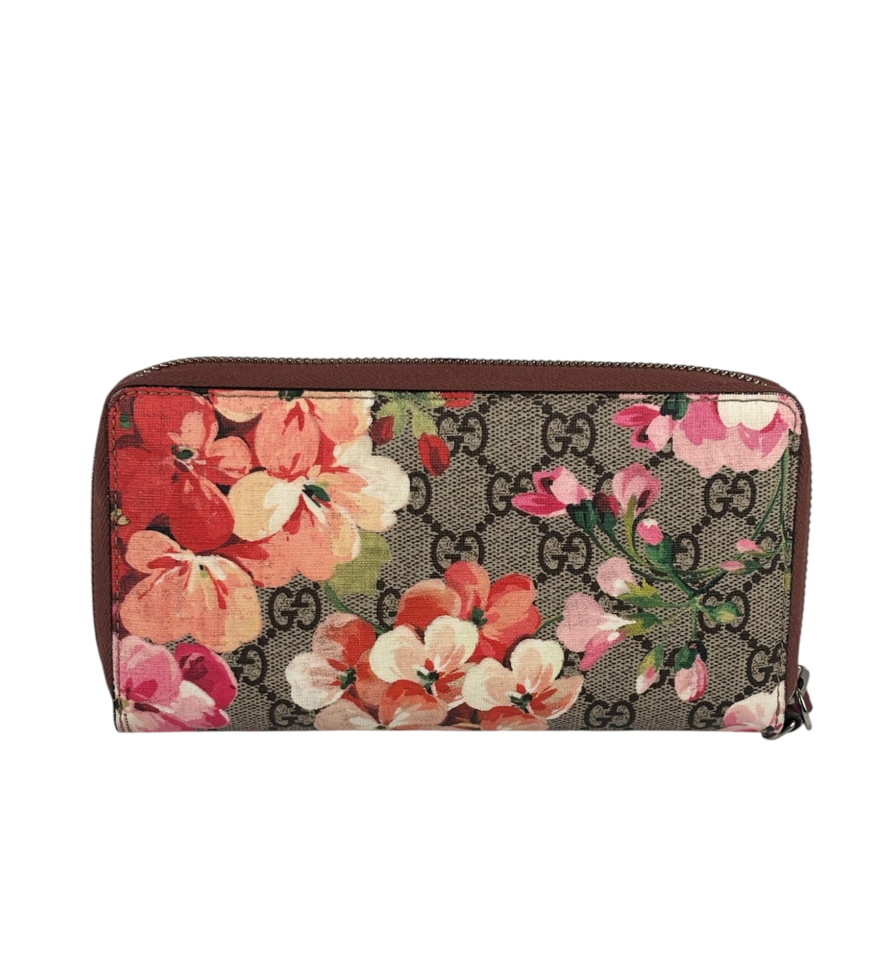 Gucci GG Blooms Zip Wallet