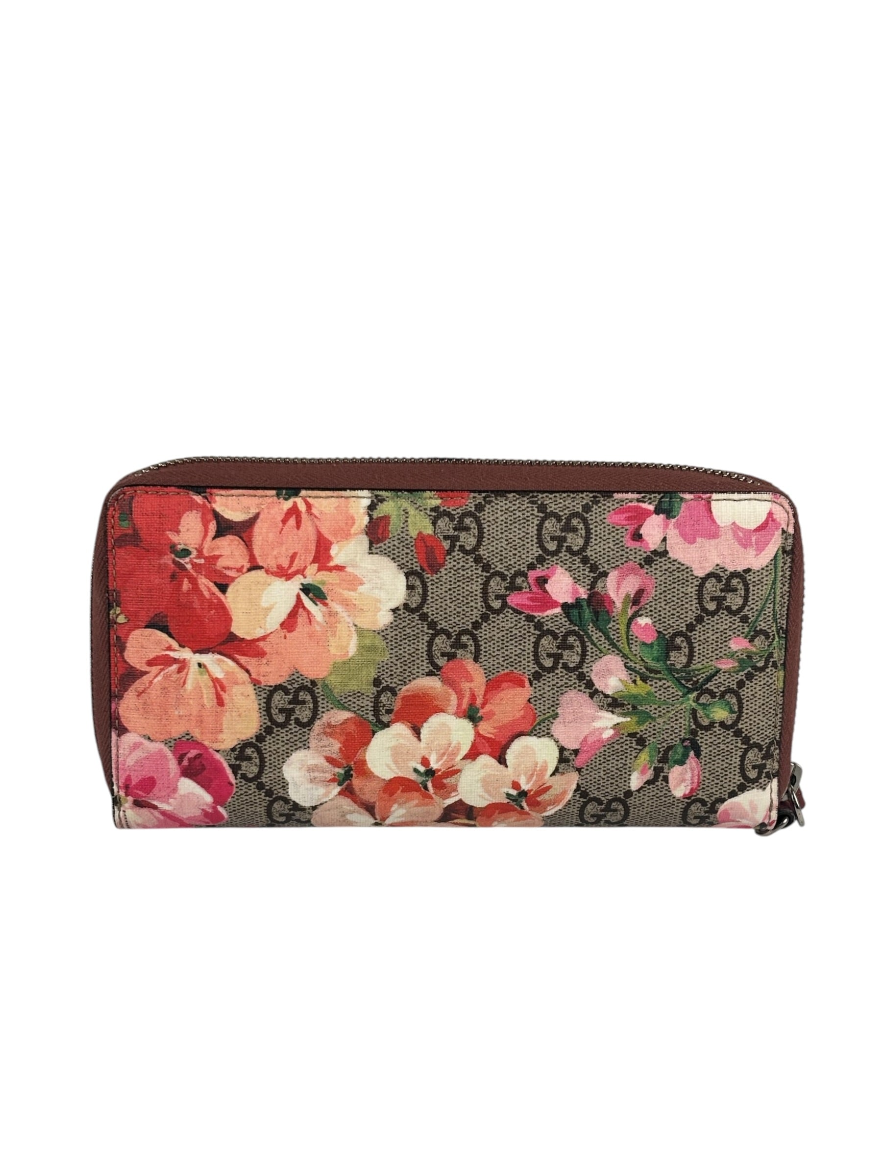 Gucci GG Blooms Zip Wallet