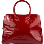 Miu Miu Glossy Candy Red Patent Leather Tote Bag
