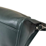 Balenciaga Green Calfskin Metallic Trim Giant 12 City Bag