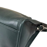 Balenciaga Green Calfskin Metallic Trim Giant 12 City Bag
