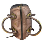 Prada Bicolor Cervo Ombre Leather Top Handle Bag