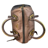 Prada Bicolor Cervo Ombre Leather Top Handle Bag
