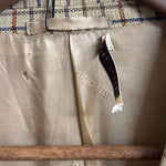 80s/90s Vintage Hermes Plaid Sportcoat (Distressed)