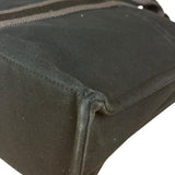 Hermes Fourre-Tout MM Canvas Black Tote