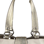 Coach Cream Pebbled leather Carryall Soho Shoulder Bag