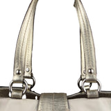 Coach Cream Pebbled leather Carryall Soho Shoulder Bag