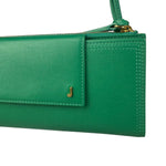 Jacquemus Green Le Pichoto Leather Shoulder Bag