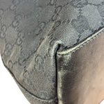 Gucci Trim Leather GG Monogram Jackie Hobo Shoulder Bag