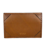 Valentino Brown Tan Leather Flat Pouch