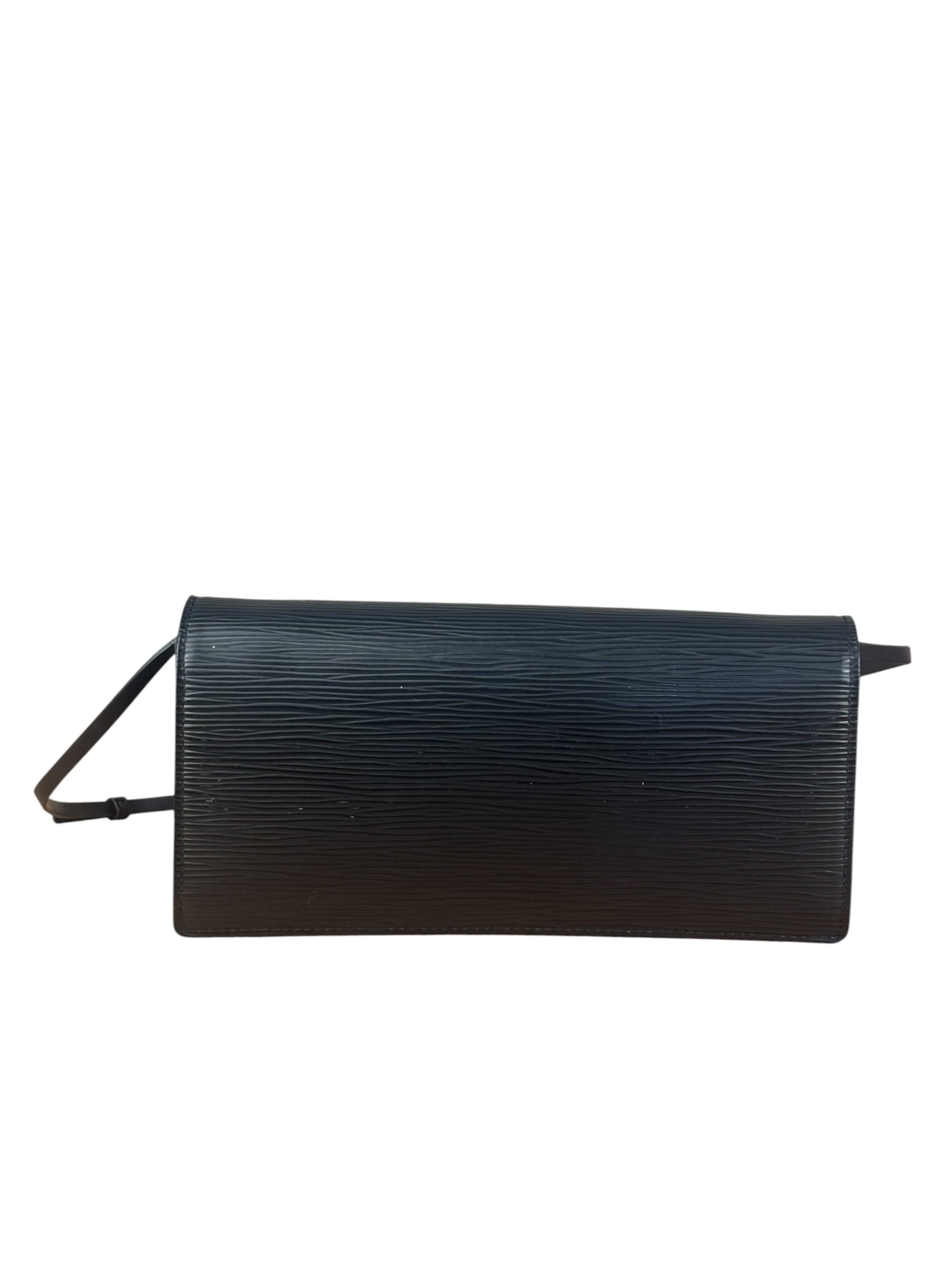 Louis Vuitton Black Epi Honfleur Shoulder Bag