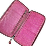 Balenciaga Vintage Pink Le Agneau Long Wallet