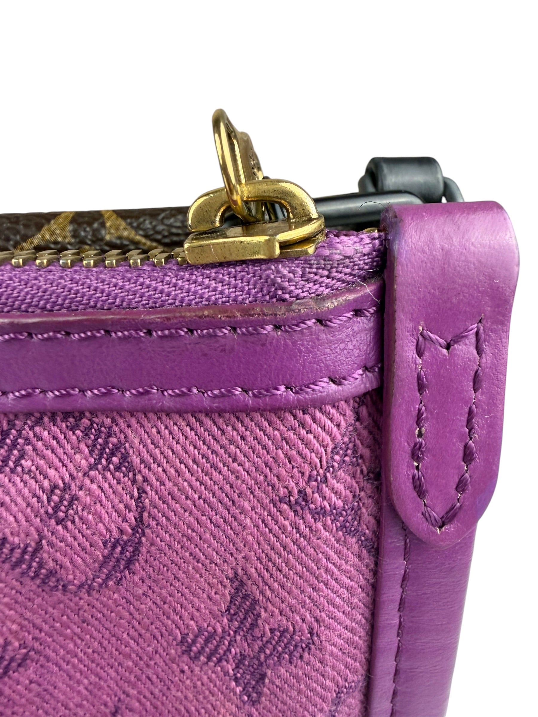 Louis Vuitton Limited Edition Flat Messenger Bag