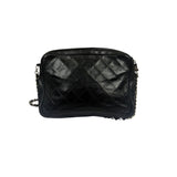 Chanel Vintage Black Quilted Lambskin Camera Bag 1986
