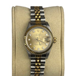 Rolex Datejust Two-Tone Champagne Diamond Dial 1988