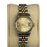 Rolex Datejust Two-Tone Champagne Diamond Dial 1988