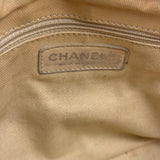 Chanel Cream Chevron Leather Outdoor Ligne Shoulder Bags  2005
