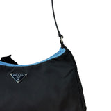 Prada Vintage Black Nylon Pochette