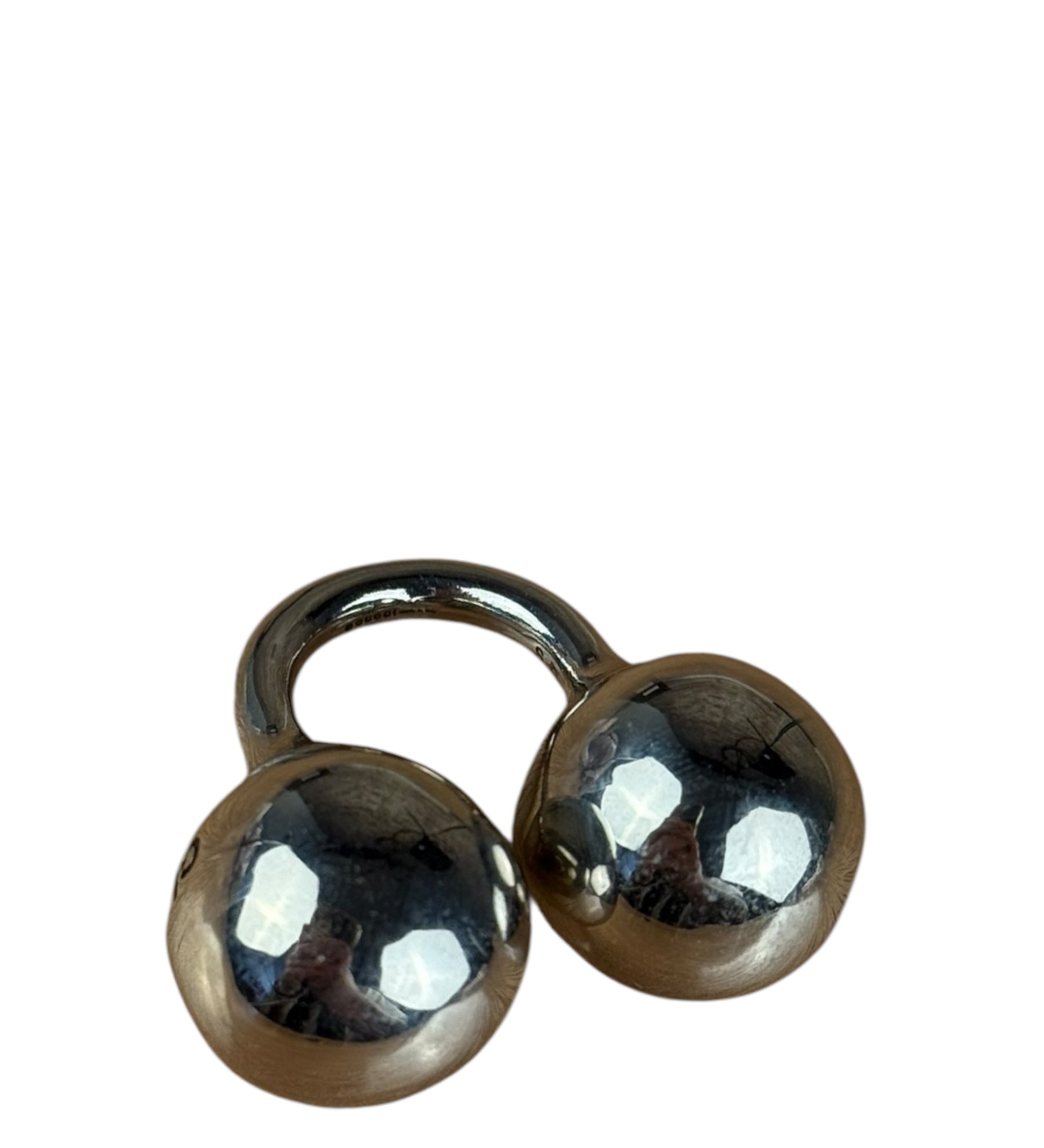 Gucci Silver Sphere Ring