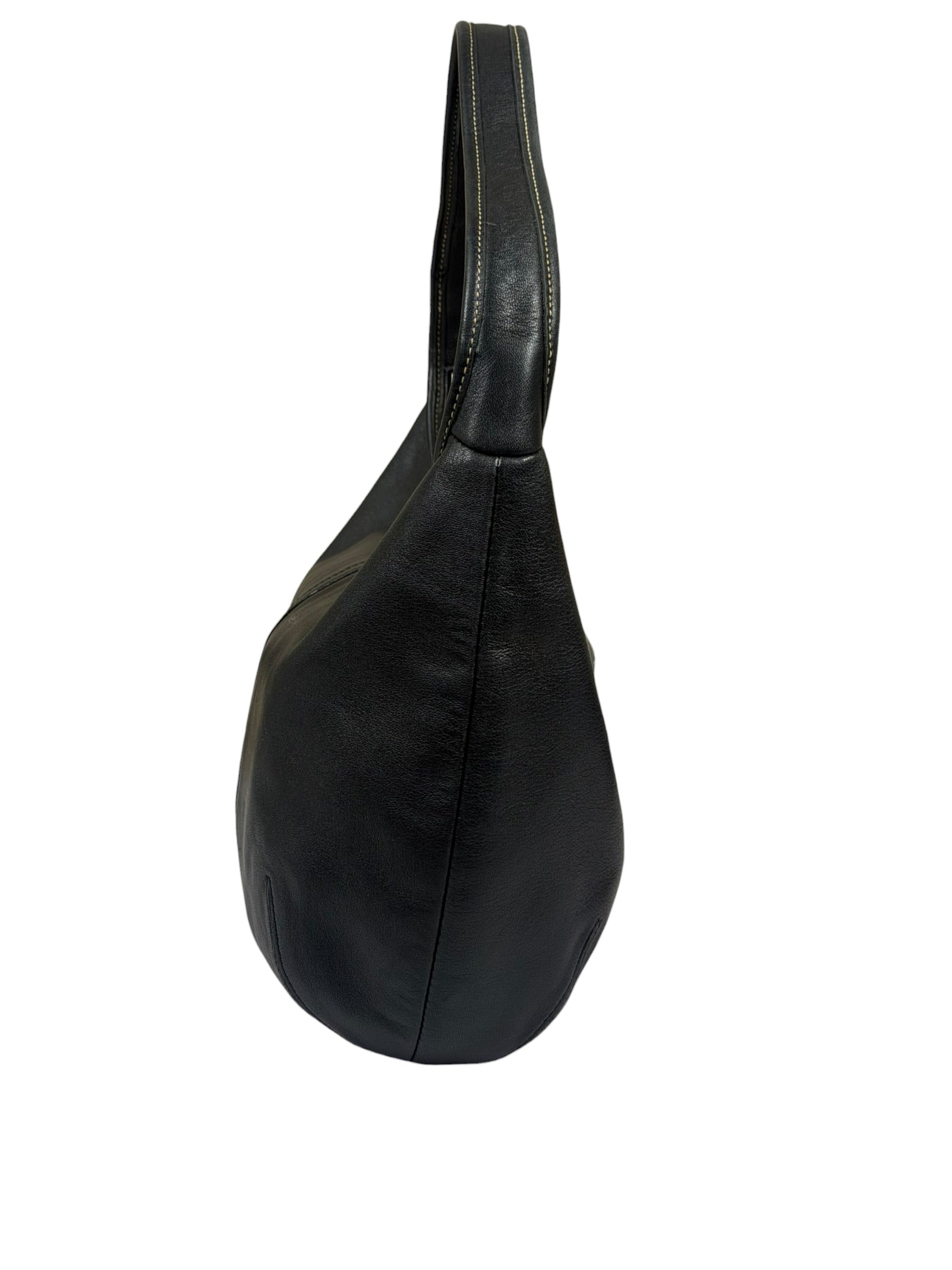 Coach Black Leather Ergo Hobo Bag