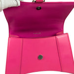 Balenciaga Pink Leather Hourglass Two-Way Bag