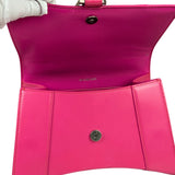 Balenciaga Pink Leather Hourglass Two-Way Bag